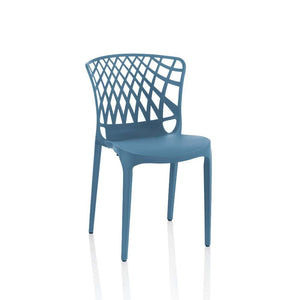 Sedia blu petrolio 48,5x46,6x82,2 cm