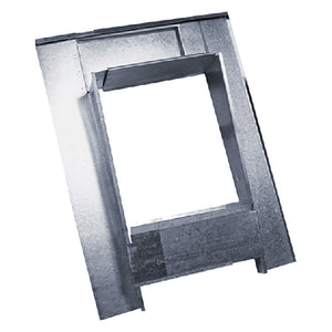 Conversa regolabile 30x55 cm per camini in lamiera zincata