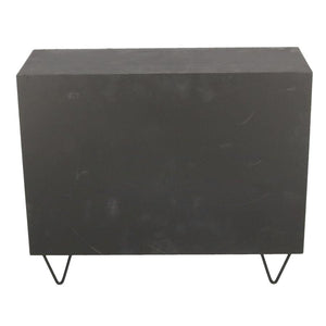 Portamemo legno bianco c/mensola cm30x6,5h40