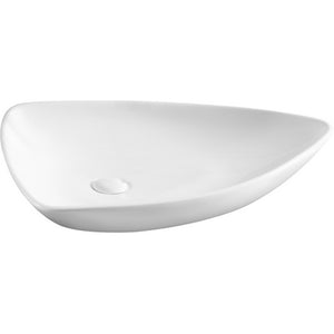 Lavabo da appoggio 66x46.5 cm, colore bianco