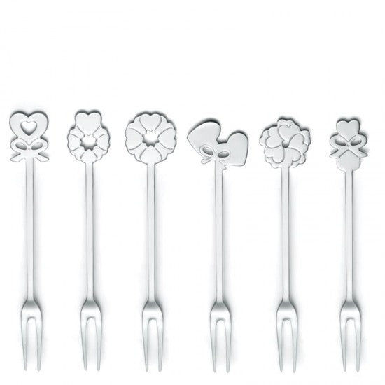 Forchette aperitivo set 6 pezzi