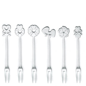 Forchette aperitivo set 6 pezzi