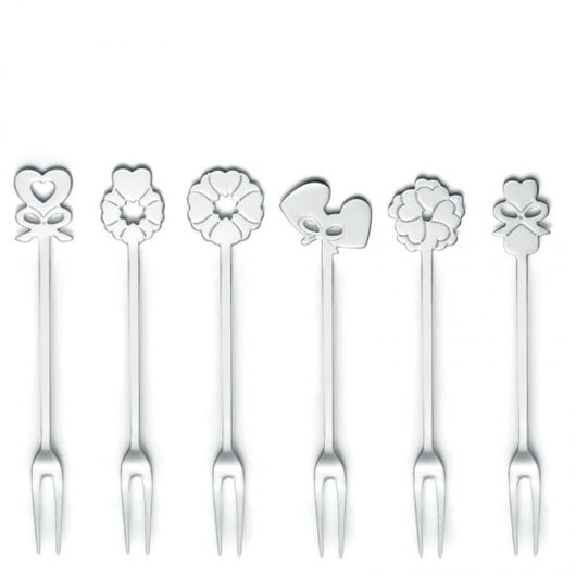 Forchette aperitivo set 6 pezzi