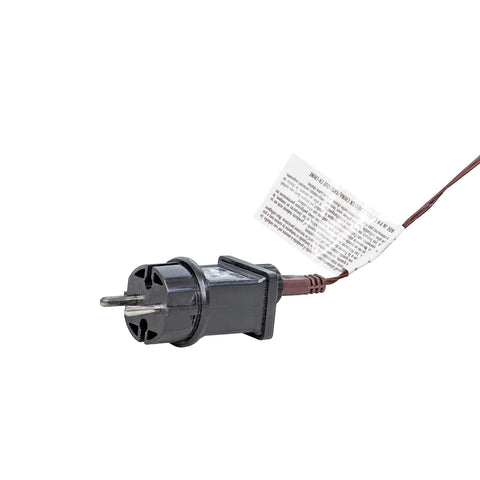 Albero di Natale 150 cm innevato con luci LED