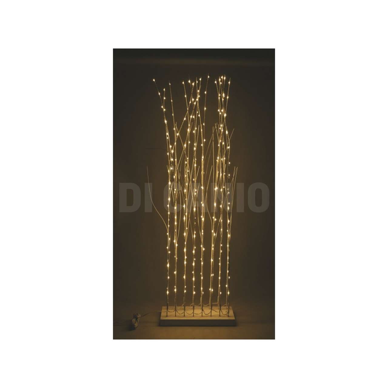 Rami luminosi 200x40 cm 40 LED bianco caldo