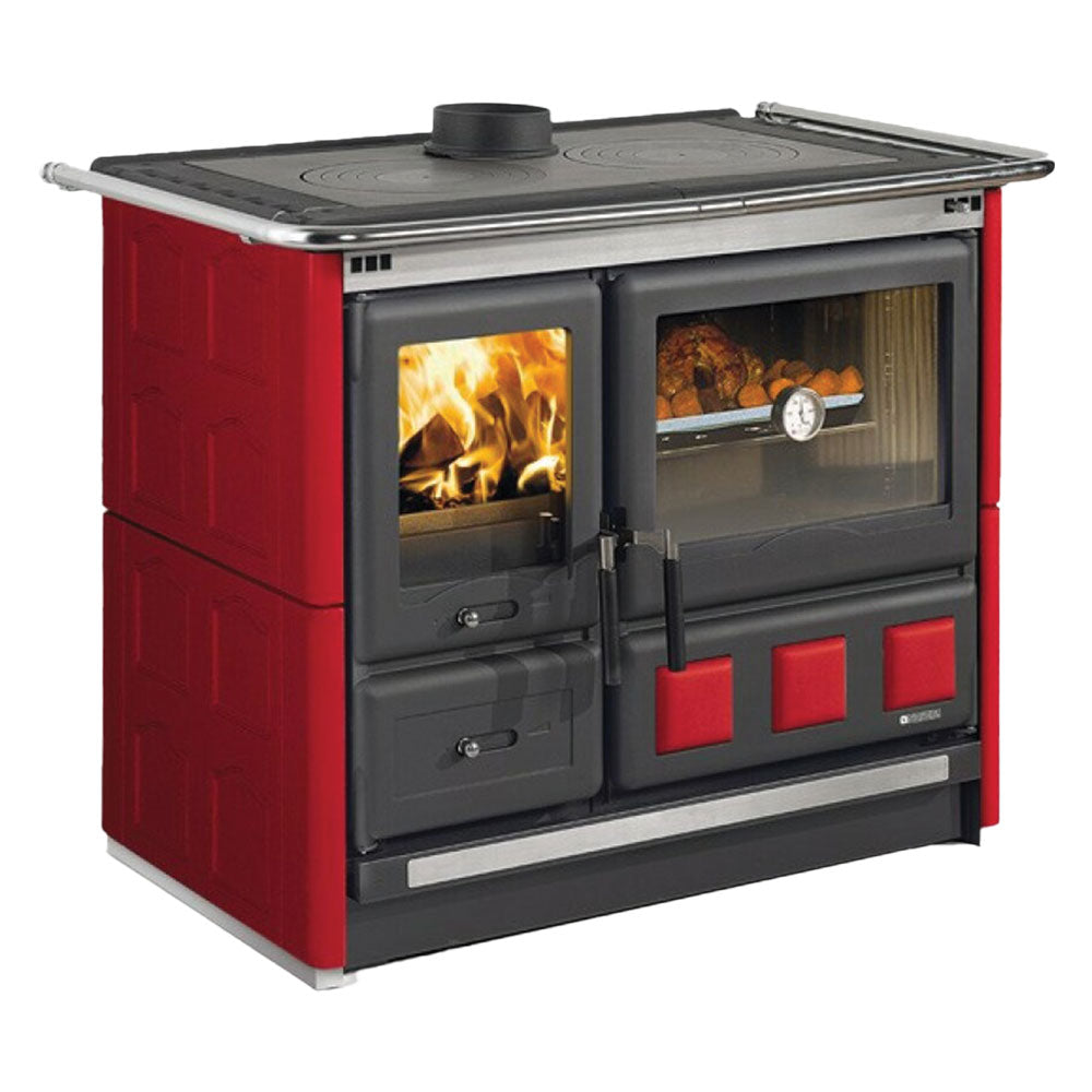 Cucina a legna bordeaux 1074x669x861 mm