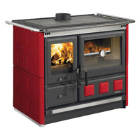 Cucina a legna bordeaux 1074x669x861 mm