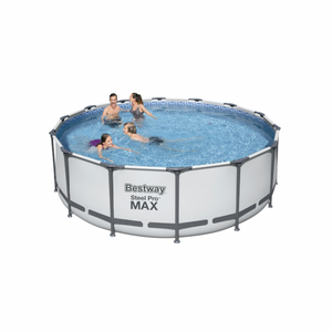 Piscina con Telaio più Pompa 366 x 76H 56416 Senza Scala