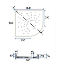 Piatto Doccia H6 Angolare In Ceramica Dianhydro