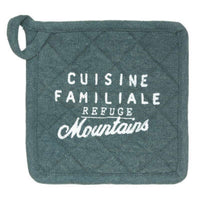 Guantone più presina Wilde Colore blu anatra