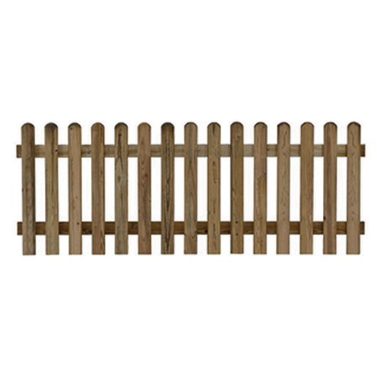 Recinzione dritta in legno Impregnato 180xH70 cm