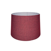 Paralume Deco MDL3011 in tessuto rosso H24.5xL38