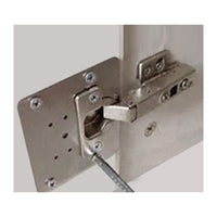 Piastra riparazione cerniera 9x9 cm