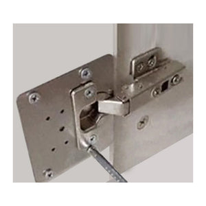 Piastra riparazione cerniera 9x9 cm