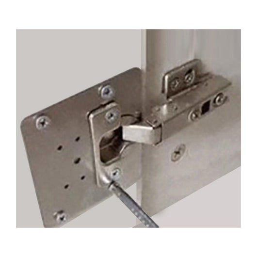 Piastra riparazione cerniera 9x9 cm