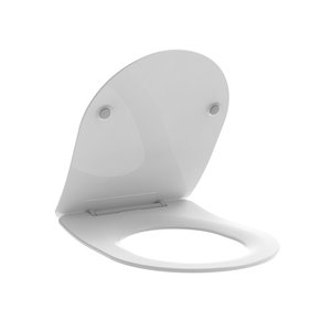 Copriwater rallentato forma D bianco