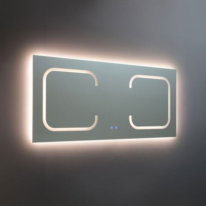 Specchio rettangolare 180x80 retroilluminato