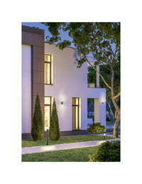 Applique Hoosic 1xE27 Antracite Con Sensore Movimento H17 cm IP44 Trio Lighting