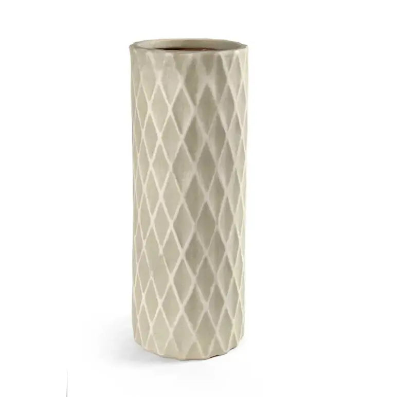 Portaombrelli da ingresso panna salvaspazio h. 51 cm