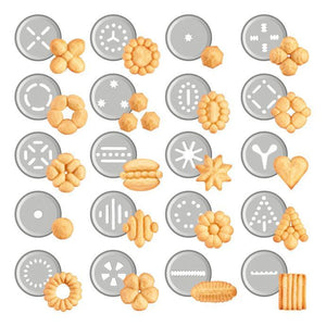 Pistola sparabiscotti / decoratore per torte Delicia in metallo