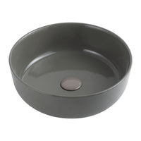 Lavabo da appoggio slim mod. 01 grigio cemento