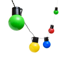 Catena solare 15 lampadine G50 2x6m