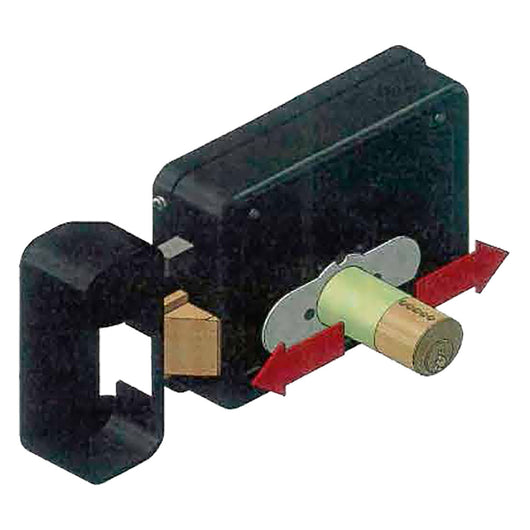 Serratura elettrica 130x34,5x102,5 mm sinistra