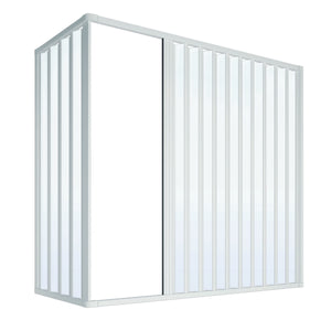 Box Vasca Soffietto 2 Lati Riducibile Mod. Mery Lux