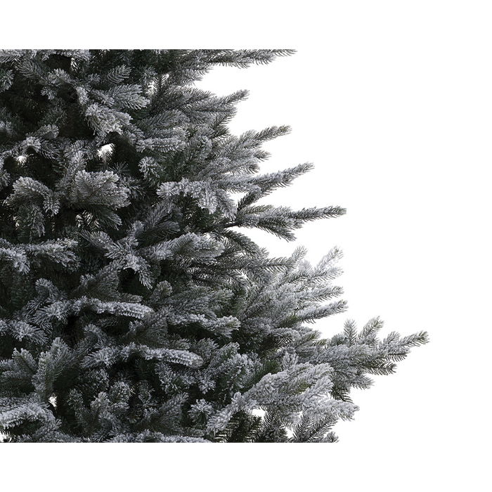 Albero di natale Grandis innevato H210 x 150 cm