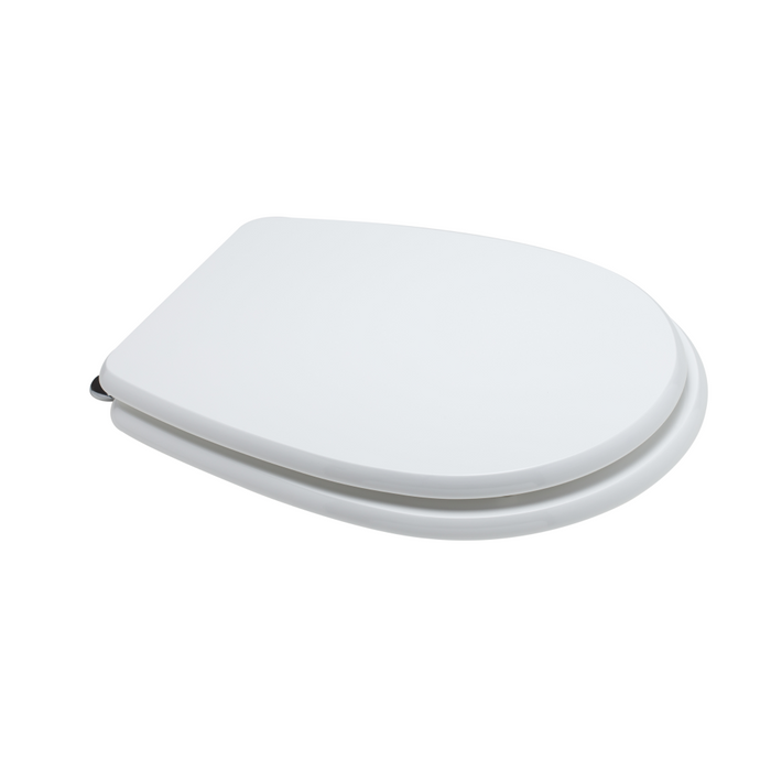 Copriwater modello liuto bianco in MDF