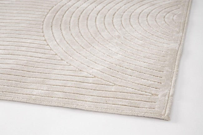Tappeto beige 160x230 in tessuto