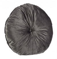 4x Cuscino grigio scuro D.90 cm