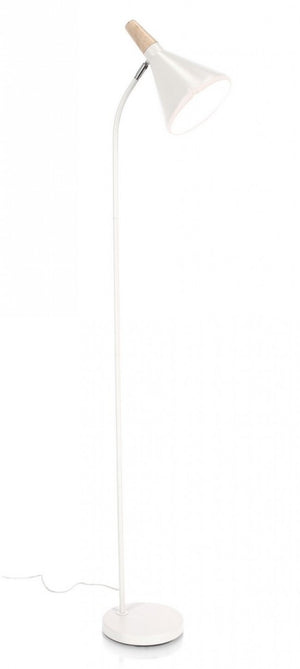 Piantana brill bianco 31x20x148h in metallo