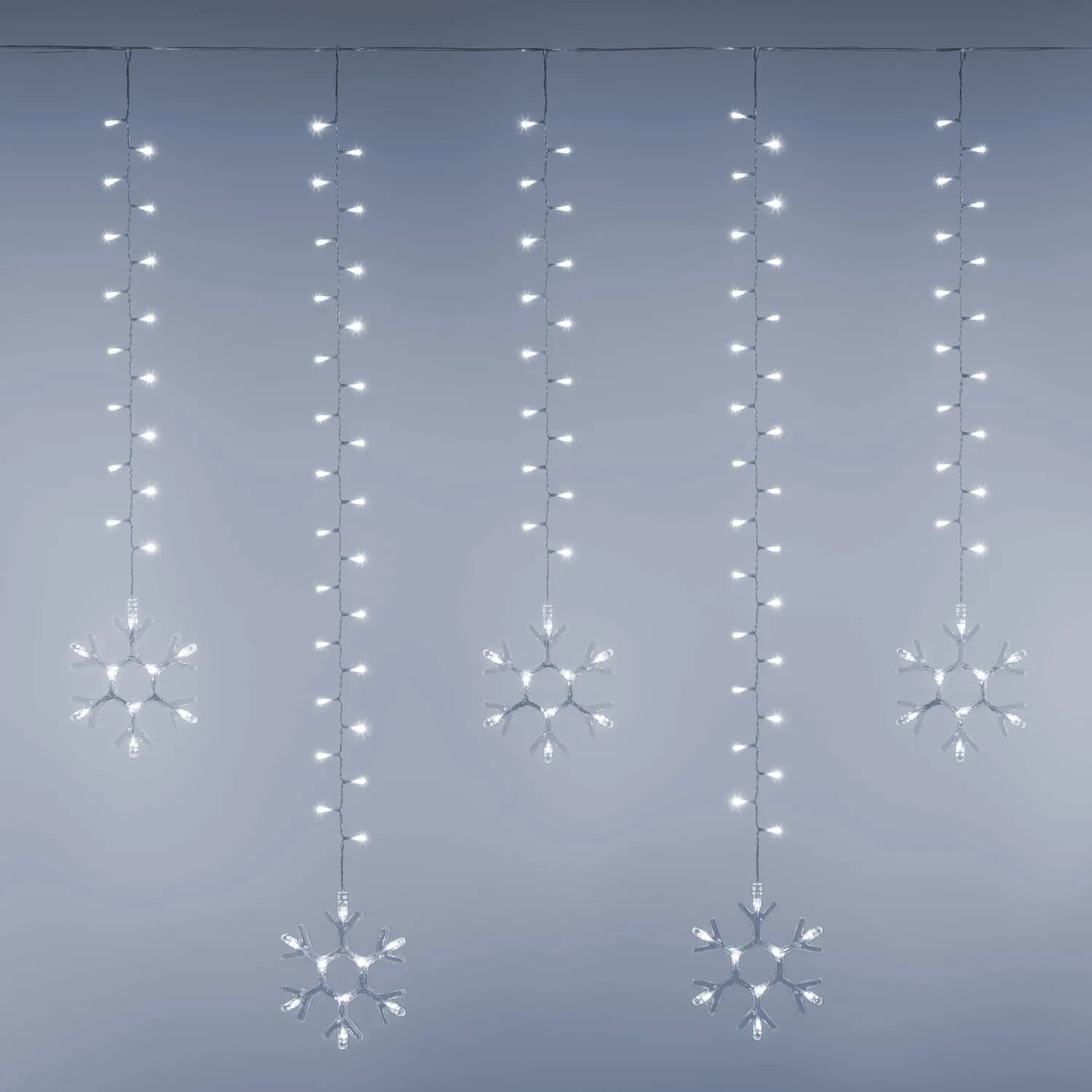 Ice Light Cristalli Neve 600 LED 500 x105cm