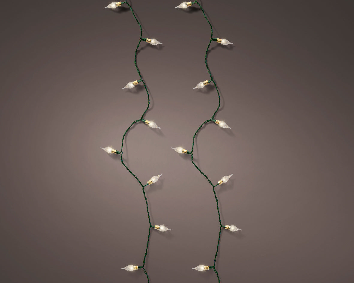 Lampade vintage a LED con effetto tremolio a 8 funzioni per uso interno 3590x  cm