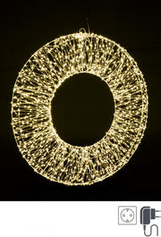 Lampada microled classica D.70x35x9h in plastica
