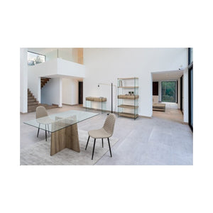 Consolle 2 cassetti moderna legno 110x40x75h cm