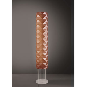 Piantana Base Mt Bianco Cm. 27 x 190 h in Metallo