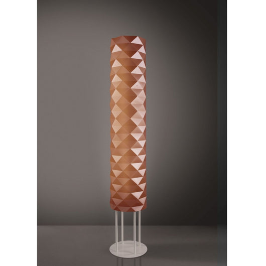 Piantana Base Mt Bianco Cm. 27 x 190 h in Metallo