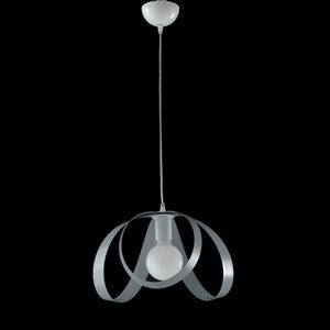 Lampadario moderno grigio Piovra Bonetti