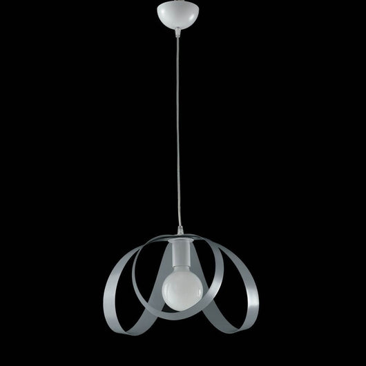 Lampadario moderno grigio Piovra Bonetti