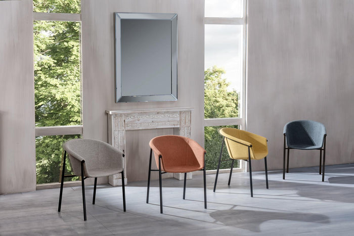 4x Sedia in Tessuto 58cm X 56cm H. 79cm