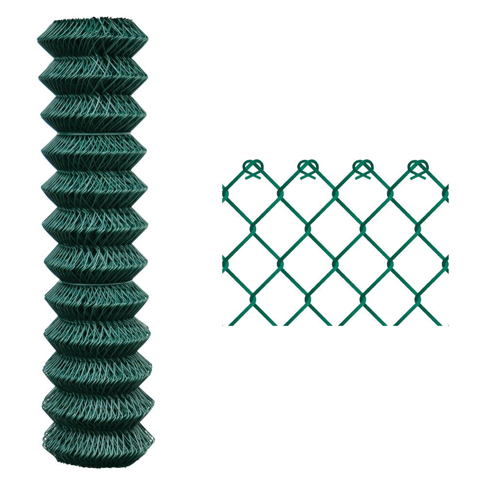 Rete griglia 200x50 cm in PVC zincato