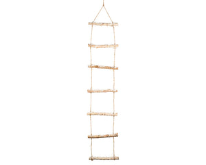 Scala in legno con luci LED 4x35x150 cm