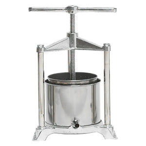 Torchietto Premitutto Struttura Alluminio Grande - H 16,5 X Ã¸ 22,5 Cm - Lt. 5