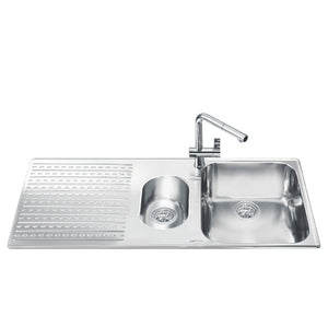 Lavello inox 100x50 cm