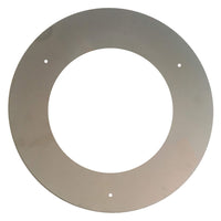 Rosone in acciaio inox ø 10 cm