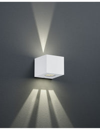 Applique Biemissione Da Esterno Cordoba Led Dimmerabile IP44 Bianco Trio Lighting