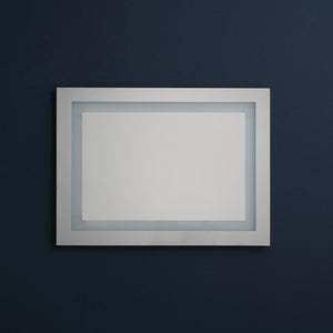 Specchio bagno a led 80x60 con sensore touch