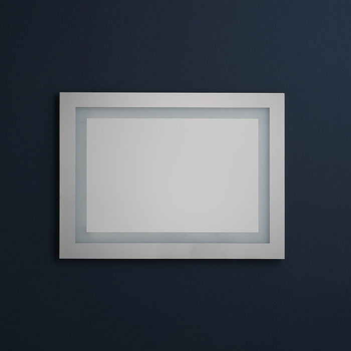 Specchio bagno a led 80x60 con sensore touch